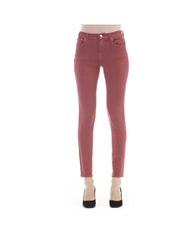 Jacob Cohen Women's Elegant Burgundy Slim-Fit Jeans - W27 US