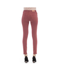 Jacob Cohen Women's Elegant Burgundy Slim-Fit Jeans - W27 US