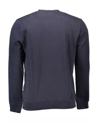 Napapijri Men's Blue Cotton Sweater - M