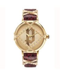 Police Women's Gold  Watch - One Size