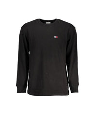 Tommy Hilfiger Men's Black Cotton T-Shirt - XL