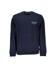 Tommy Hilfiger Men's Blue Cotton Sweater - L