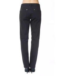 Ungaro Fever Women's Blue Cotton Jeans & Pant - W34 US
