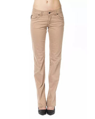 Ungaro Fever Women's Beige Cotton Jeans & Pant - W28 US