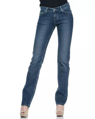 Ungaro Fever Women's Blue Cotton Jeans & Pant - W36 US