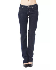 Ungaro Fever Women's Blue Cotton Jeans & Pant - W28 US
