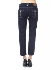 Ungaro Fever Women's Blue Cotton Jeans & Pant - W32 US