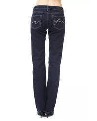 Ungaro Fever Women's Blue Cotton Jeans & Pant - W31 US