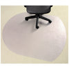 Marbig Office Chair Mat Carpet Hard Floor Protector PVC Protection - 124cm (L) x 99cm (W)