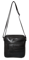 Futura Means Crossbody Bag Adjustable Shoulder Strap Travel Wallet - Black