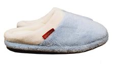 ARCHLINE Orthotic Slippers Slip On Arch Scuffs Pain Relief Moccasins - Baby Blue - EU 43