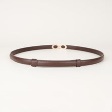 Peroz Yara Women's Adjustable Brown Leather Belt