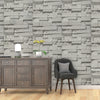 Wallpaper Brick Pattern 3D Textured Non-woven Wall Paper Roll