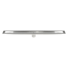 800mm Tile Insert Shower Bathroom Stainless Steel Grate Drain w/Centre outlet Floor Waste