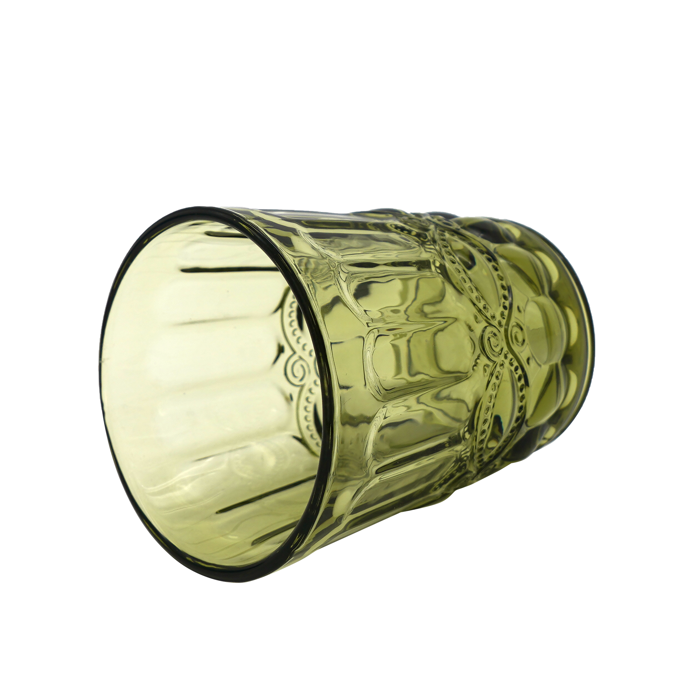 Faubourg Embossed Tumbler - 250ml green