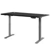 Artiss Height Adjustable Standing Desk Sit Stand Motorised Electric Roskos III Grey Black