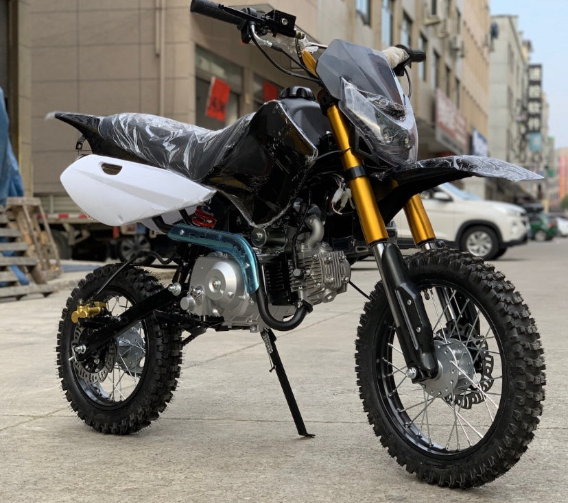 All New 125cc Pit Bikes 14"/17" Wheels + Bonus Upgrades