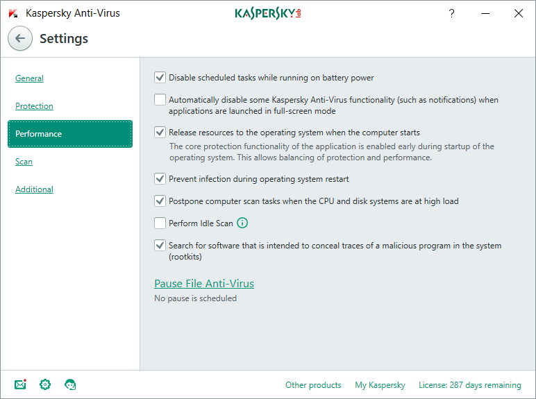 kaspersky anti virus free delivery