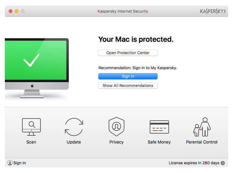 kaspersky internet security free delivery