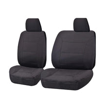 Seat Covers for NISSAN PATROL Y61 GQ-GU SERIES 1999 - 2016 SINGLE CAB CHASSIS FRONT BUCKET + _ BENCH CHARCOAL ALL TERRAIN