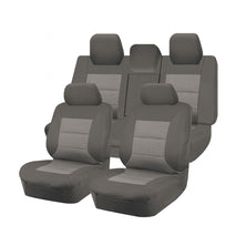 Seat Covers for TOYOTA CAMRY ASV50R 12/2011 - 12/2017 4 DOOR SEDAN FR GREY PREMIUM