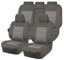 Seat Covers for TOYOTA COROLLA ZRE182R 10/2012 - 10/2012 - 05/2018 5 DOOR HATCH FR GREY PREMIUM