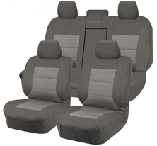 Seat Covers for TOYOTA COROLLA ZRE172R 12/2013 - ON 4 DOOR SEDAN FR GREY PREMIUM