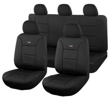 Seat Covers for NISSAN XTRAILT32 SERIES 03/2014 - ON  4X4 SUV/WAGON 5 SEATERS FR BLACK SHARKSKIN Neoprene
