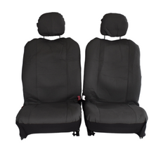 Canvas Seat Covers For Mazda Bt-50 Fronts 11/2006-10/2011 Grey Single-Cab