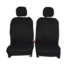 Canvas Seat Covers For Toyota Tacoma 03/2009-2020 Black Dual-Cab