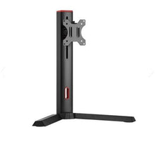 Brateck Single Screen Classic Pro Gaming Monitor Stand Fit Most 17'-32' Monitor Up to 8kg/Screen --Red Colour
