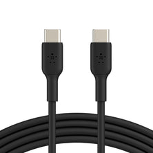 BELKIN BOOST CHARGE  USB-C to USB-C Cable (2m / 6.6ft) - Black (CAB003bt2MBK), Fast Charge Compatible, USB-IF certified