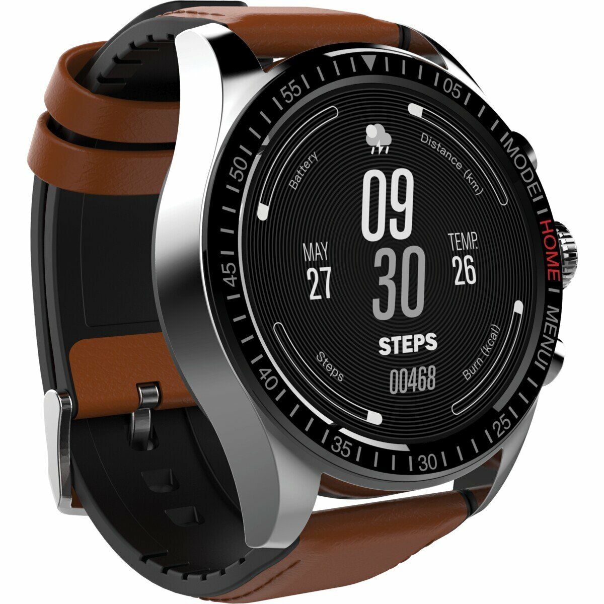 New AMOLED Touch Display Sport Smart Watch 44mm 1.3