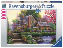 Ravensburger - 1000pc Romantic Cottage Jigsaw Puzzle