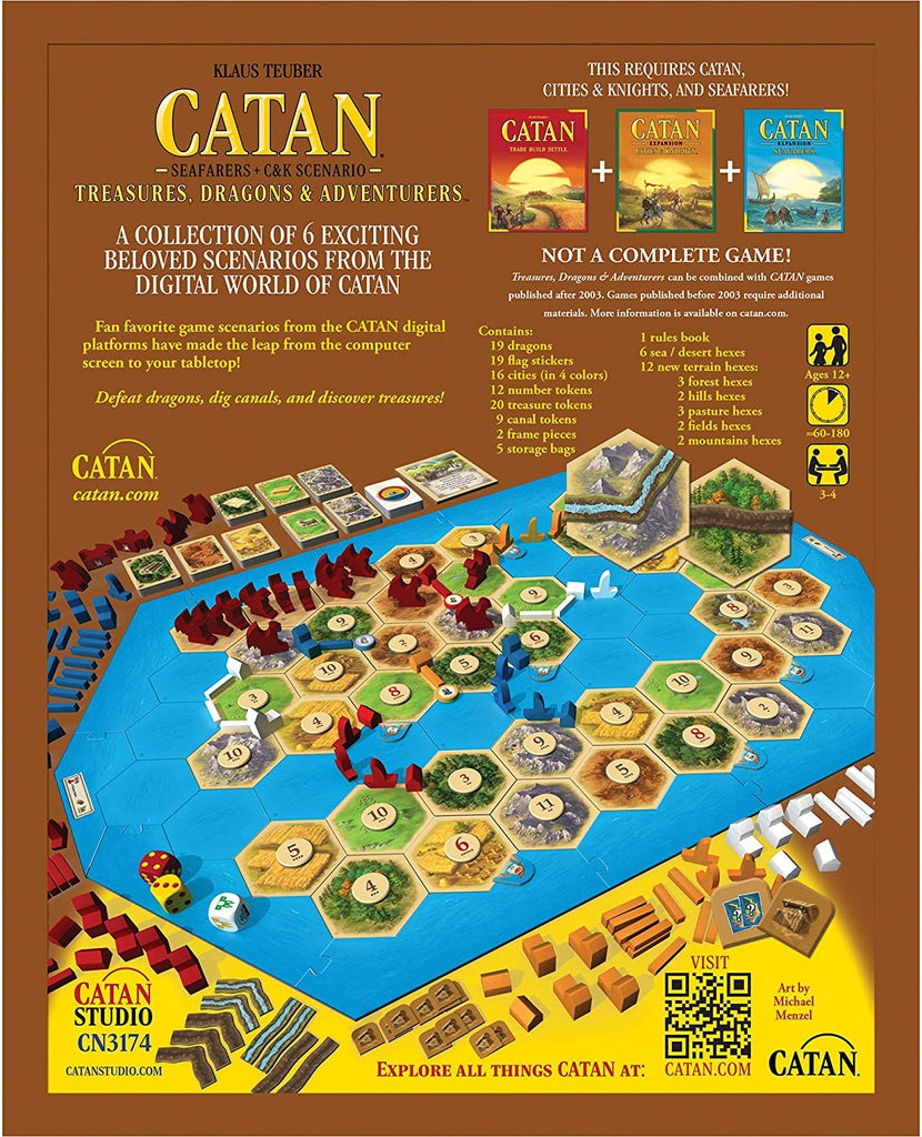 Catan Treasures, Dragons & Adventurers