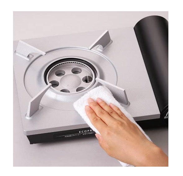 Iwatani Desktop Ultra-thin Cassette Stove (Black Large Size Base)