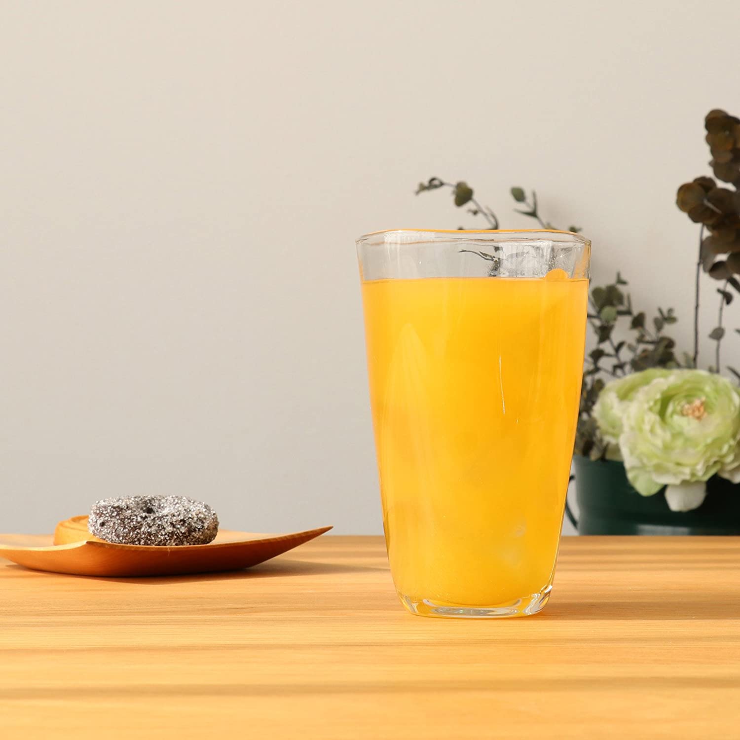 ADERIA Tebineri Fluid Thickened Beer Glass 370ML x3