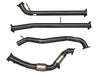 3 INCH RHINO EXHAUST WITH CAT NO MUFFLER FOR 3.2L PX FORD RANGER