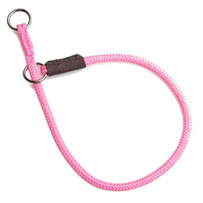 Mendota Products Fine Show Slip Collar 16in (40cm) - Made in the USA - Hot Pink