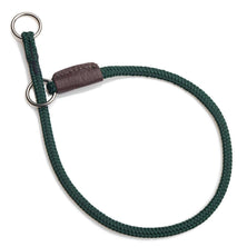 Mendota Products Fine Show Slip Collar 24in (61cm) - Made in the USA - Hunter Green