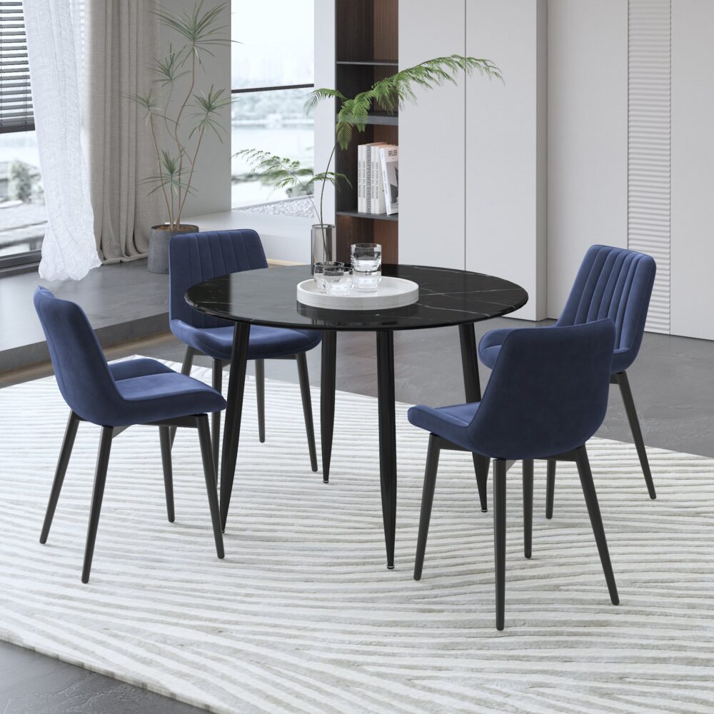 Marble Mania Round Table