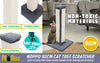 Paw Mate 92cm Grey Cat Tree Noppo Multi Level Scratcher