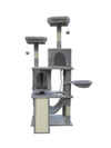 YES4PETS Large Cat Scratching Post Tree Scratcher Pole-Little Grey