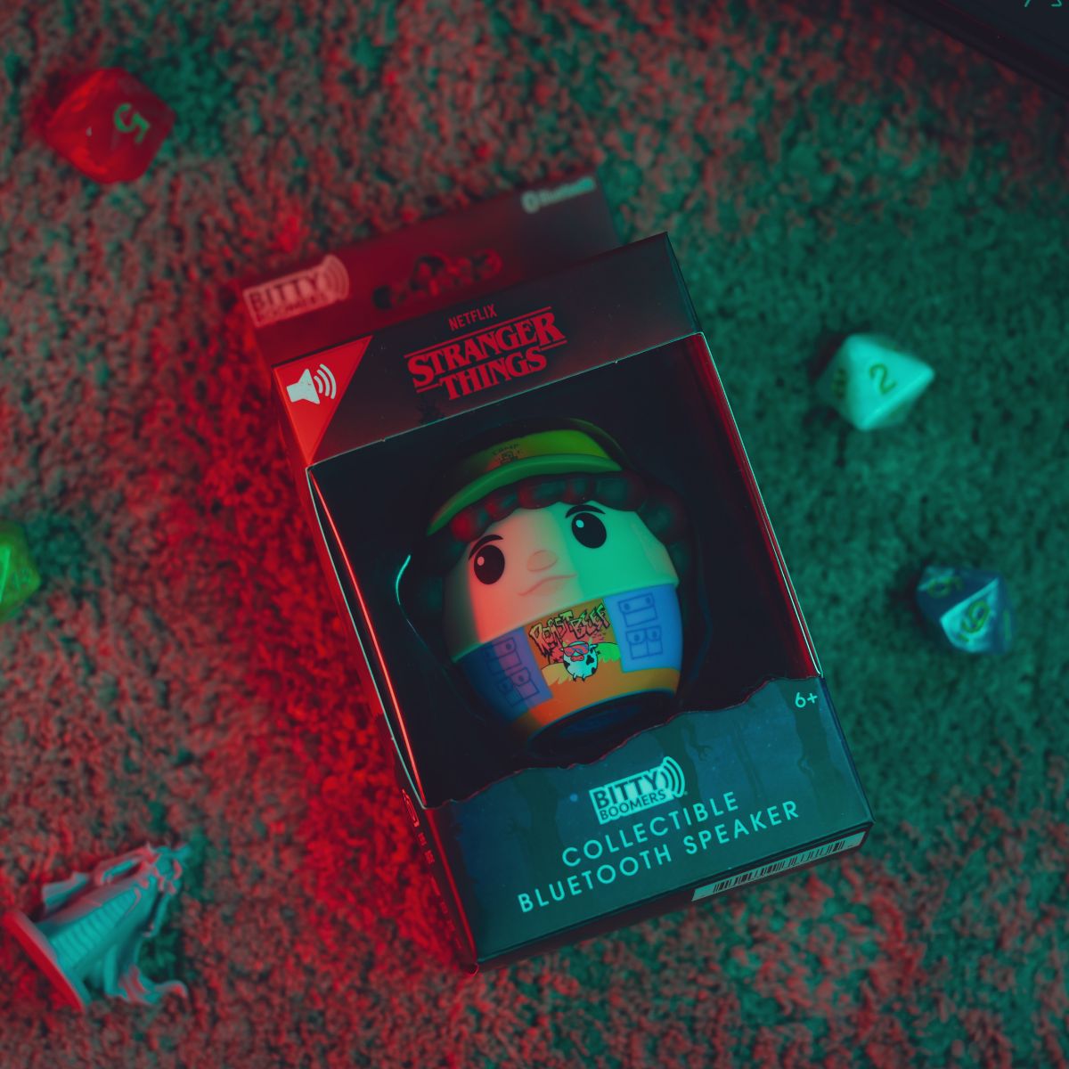 Netflix: Stranger Things Bitty Boomers Dustin Ultra-Portable Collectible Bluetooth Speaker