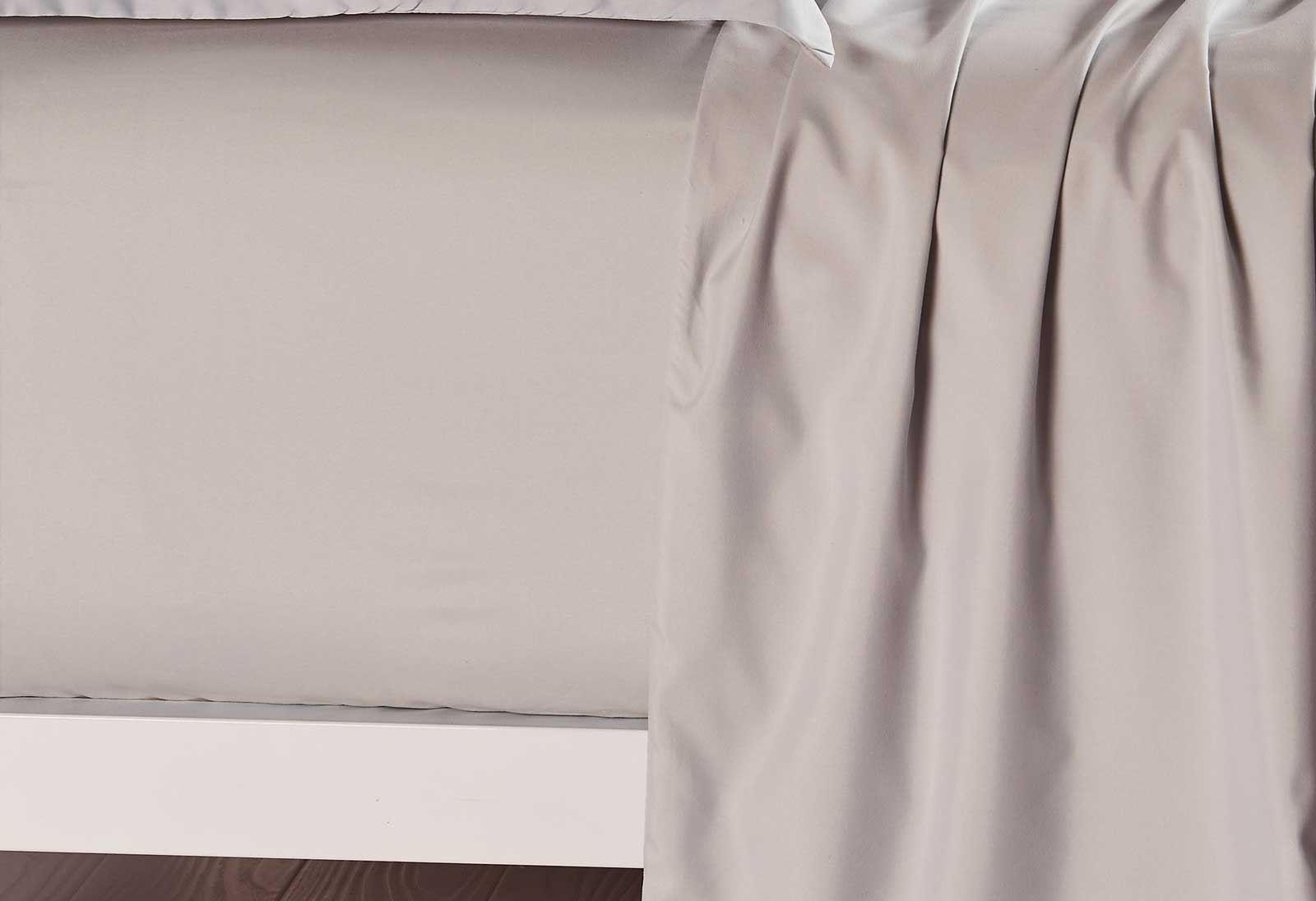 Luxton Queen Size Linen Color Fitted Sheet