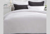 Luxton Super King Size White Color Quilt Cover Set (3PCS)