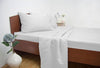 Ardor Queen Size 1500TC Cotton Rich Sheet Set (White Color)