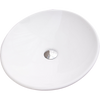 Bathroom Ceramic Oval Above Countertop Basin for Vanity