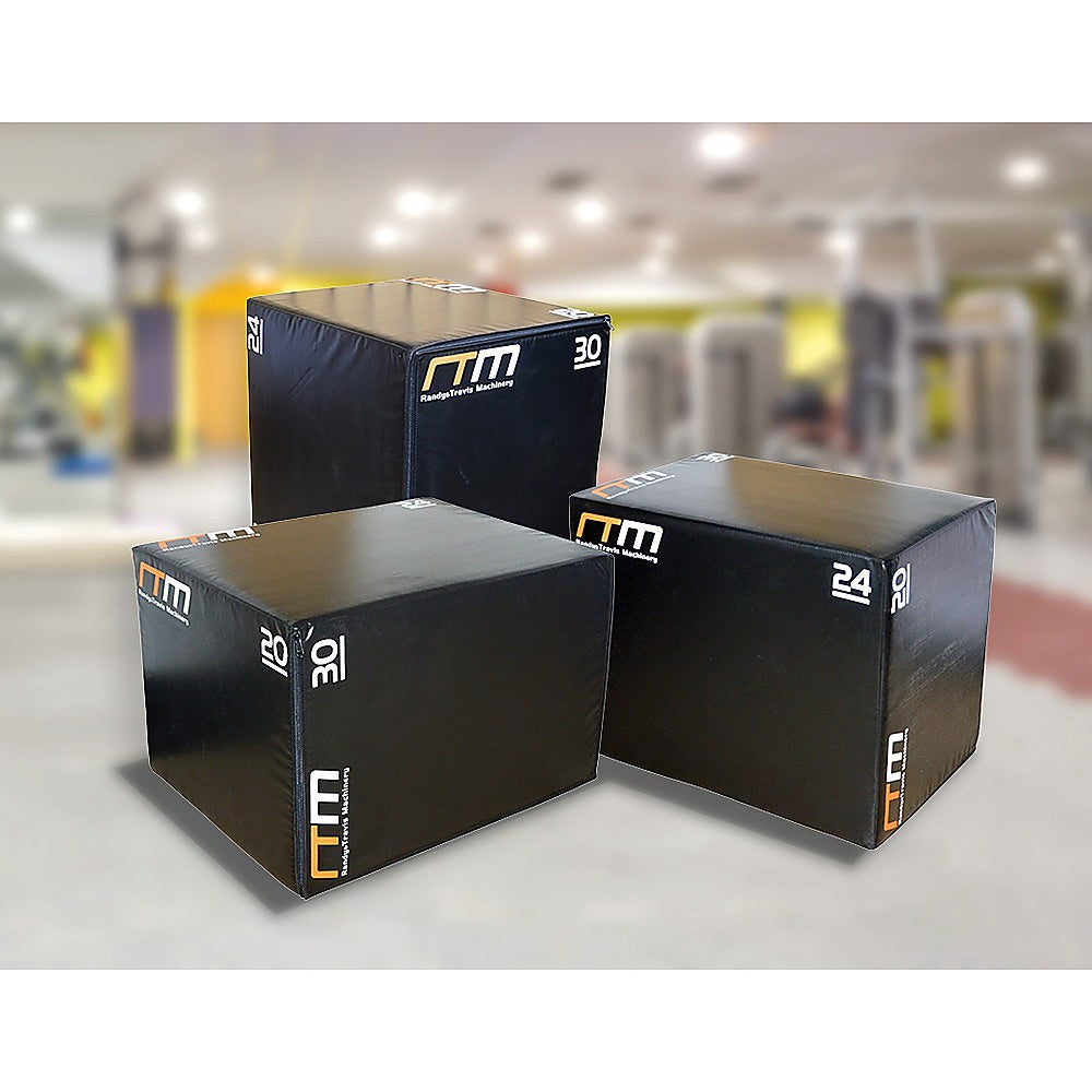 3 IN 1 Foam Plyo Games Plyometric Jump Box – Platinum Deals