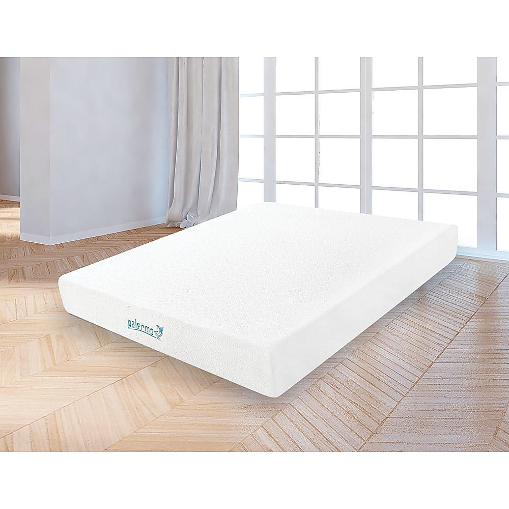 Palermo King 25cm Gel Memory Foam Mattress  - Dual-Layered  - CertiPUR-US Certified